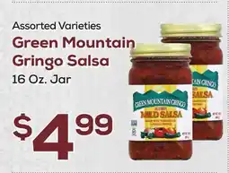 DeCicco & Sons Green Mountain Gringo Salsa offer