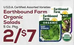DeCicco & Sons Earthbound Farm Organic Salads offer