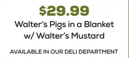 DeCicco & Sons Walter's Pigs in a Blanket w/Walter's Mustard offer