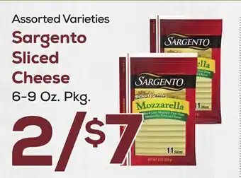 DeCicco & Sons Sargento Sliced Cheese offer