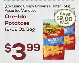 DeCicco & Sons Ore-Ida Potatoes offer