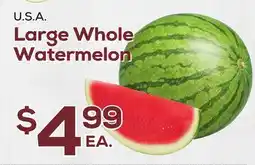 DeCicco & Sons Large Whole Watermelon offer