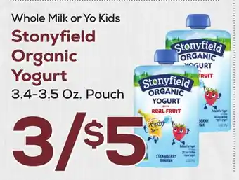 DeCicco & Sons Stonyfield Organic Yogurt offer