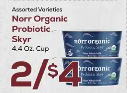 DeCicco & Sons Norr Organic Probiotic Skyr offer