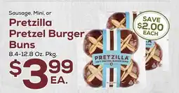 DeCicco & Sons Pretzilla Pretzel Burger Buns offer