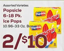 DeCicco & Sons Popsicle 6-18 Pk. Ice Pops offer