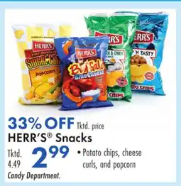 Boscov's HERR'S Snacks offer