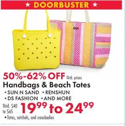 Boscov's Handbags & Beach Totes offer