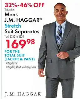 Boscov's Mens J. M. HAGGAR offer
