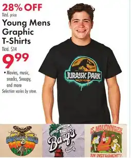 Boscov's Young Mens Graphic T-Shirts offer