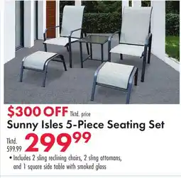 Boscov's Sunny Isles 5-Piece Seating Set offer