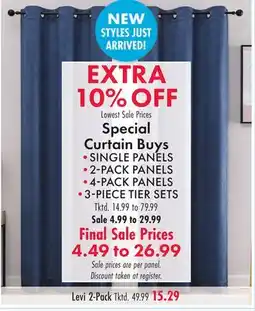 Boscov's Special Curtain Buys offer