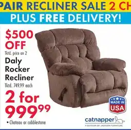 Boscov's Daly Rocker Recliner offer