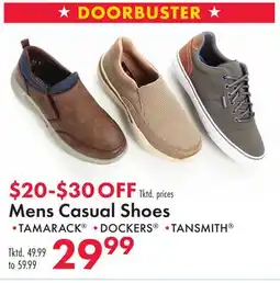 Boscov's Mens Casual Shoes offer