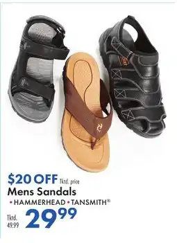 Boscov's Mens Sandals offer