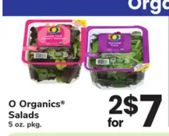 ACME O Organics Salads offer