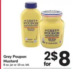 ACME Grey Poupon Mustard offer