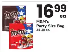 ACME M&M's Party Size Bag offer