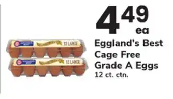 ACME Eggland's Best Cage Free Grade A Eggs offer