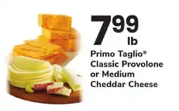 ACME Primo Taglio Classic Provolone or Medium Cheddar Cheese offer