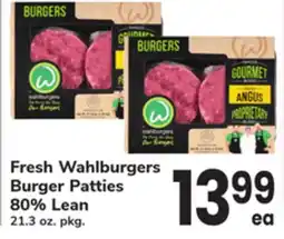 ACME Fresh Wahlburgers Burger Patties 80% Lean offer