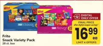 ACME Frito Snack Variety Pack offer