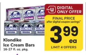 ACME Klondike Ice Cream Bars offer
