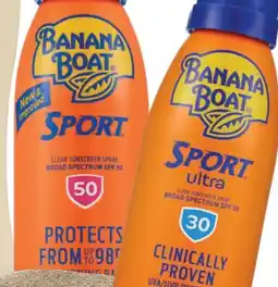 CVS Banana Boat Sport SPF 30 or SPF 50 spray offer