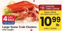 ACME Large Snow Crab Clusters offer