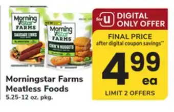 ACME Morningstar Farms Meatless Foods offer