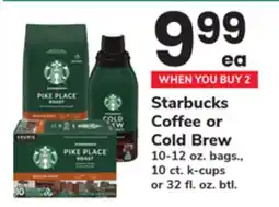 ACME Starbucks Coffee or Cold Brew offer