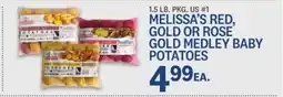 Kings Food Markets MELISSA'S RED, GOLD OR ROSE GOLD MEDLEY BABY POTATOES offer