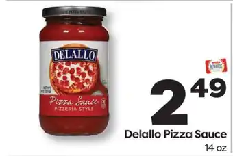 Weis Markets Delallo Pizza Sauce offer