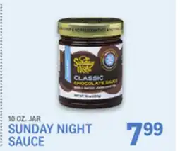 Kings Food Markets SUNDAY NIGHT SAUCE offer
