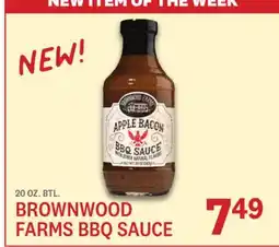 Kings Food Markets BROWNWOOD FARMS BBQ SAUCE offer