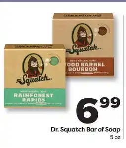 Weis Markets Dr. Squatch Bar of Soap offer