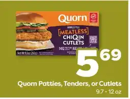 Weis Markets Quorn Patties, Tenders, or Cutlets offer