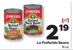 Weis Markets La Preferida Beans offer
