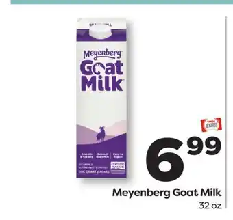 Weis Markets Meyenberg Goat Milk offer