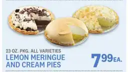 Kings Food Markets LEMON MERINGUE AND CREAM PIES offer