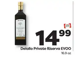 Weis Markets Delallo Private Riserva EVOO offer