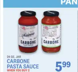 Kings Food Markets CARBONE PASTA SAUCE offer
