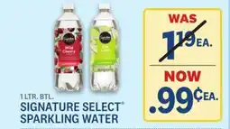 Kings Food Markets SIGNATURE SELECT SPARKLING WATER offer
