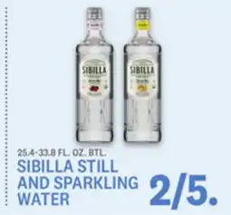 Kings Food Markets SIBILLA STILL AND SPARKLING WATER offer