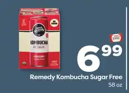 Weis Markets Remedy Kombucha Sugar Free offer