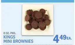 Kings Food Markets KINGS MINI BROWNIES offer