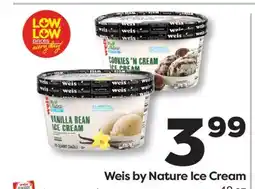 Weis Markets Weis by Nature Ice Cream offer