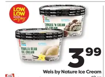 Weis Markets Weis by Nature Ice Cream offer