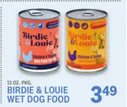 Kings Food Markets BIRDIE & LOUIE WET DOG FOOD offer
