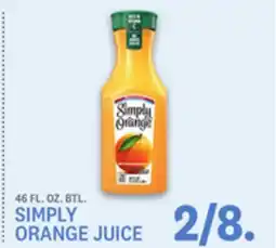 Kings Food Markets SIMPLY ORANGE JUICE offer